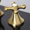 Kingston Brass KC7067AX Vintage 8" Widespread Bathroom Faucet, Brushed Brass KC7067AX - alternate 3